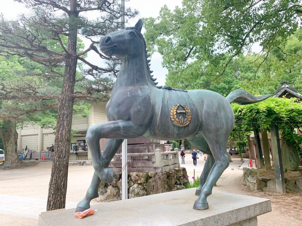 藤森神社　馬